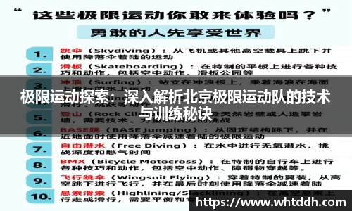 极限运动探索：深入解析北京极限运动队的技术与训练秘诀